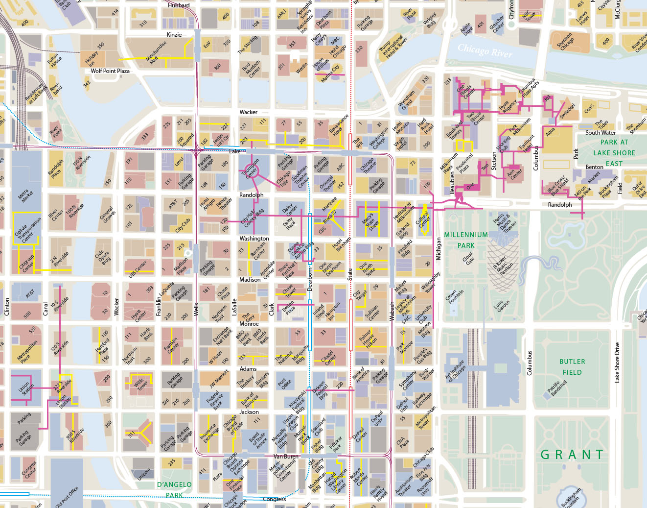 pedway map